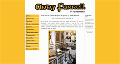 Desktop Screenshot of andyfarrell.co.uk